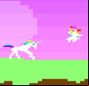 Retro Unicorn Attack