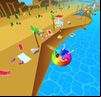 Uphill Rush Slide Jump