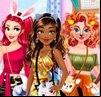 Princesses déguisées en animaux