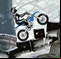 Faire de la motoneige en hiver