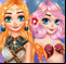 Princesses devant des créatures magiques